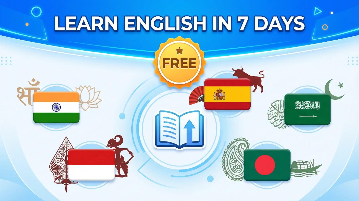 Learn English fast using artificial intelligence step-by-step